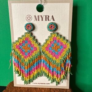 NWT - Myra Bag Splendor Dance Beaded Earrings